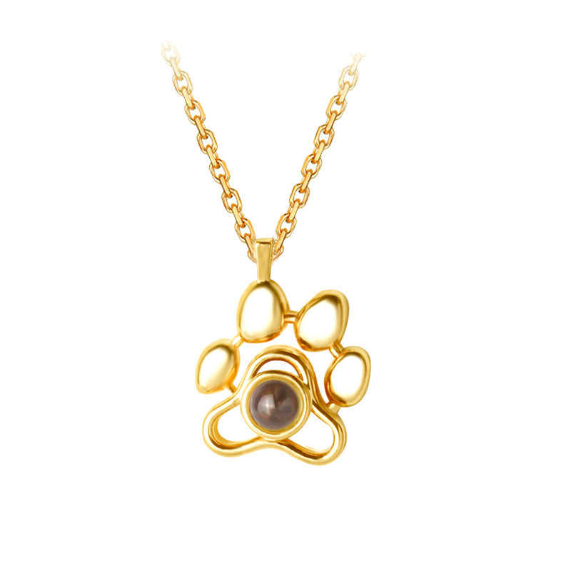 Porte-clés collier en acier inoxydable