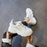 Chaussures femmes nouvelles chaussures à semelles épaisses pour femmes chaussures de sport polyvalentes noir mode net rouge papa chaussures printemps