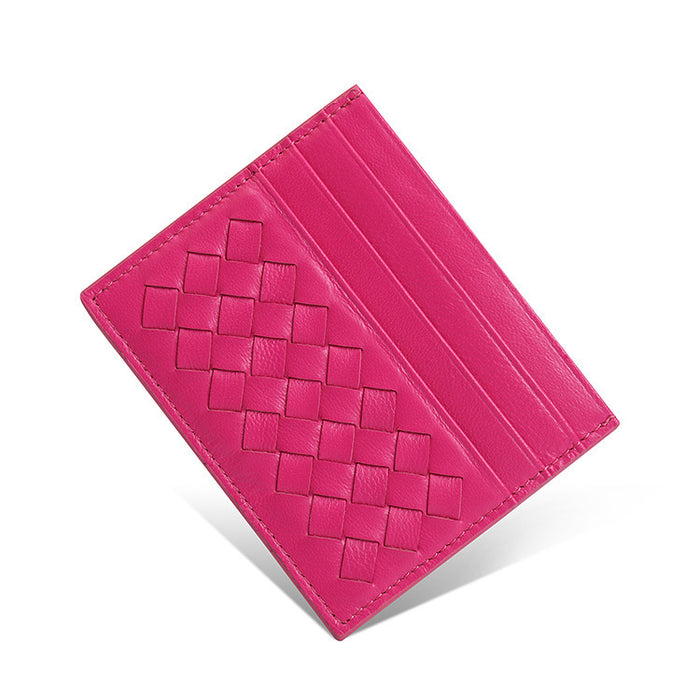 Porte-cartes En Cuir Veritable Slim