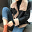 Veste Cuir Velours