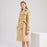 Manteau Classique en Coton Pur