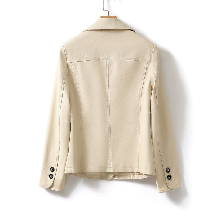 Veste en Cuir  Élégante pour Femme