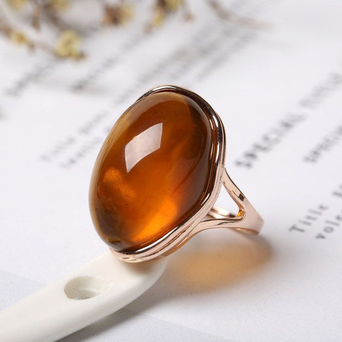Bagues en cire d'abeille à la mode pour hommes et femmes