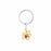 Porte-clés collier en acier inoxydable