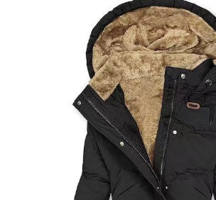 Manteau Féminin avec Col en Cachemire et Poches