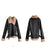 Veste Cuir Velours