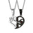 Ensemble de colliers avec pendentif d'amour, cadeaux de saint-valentin, chaîne en acier inoxydable
