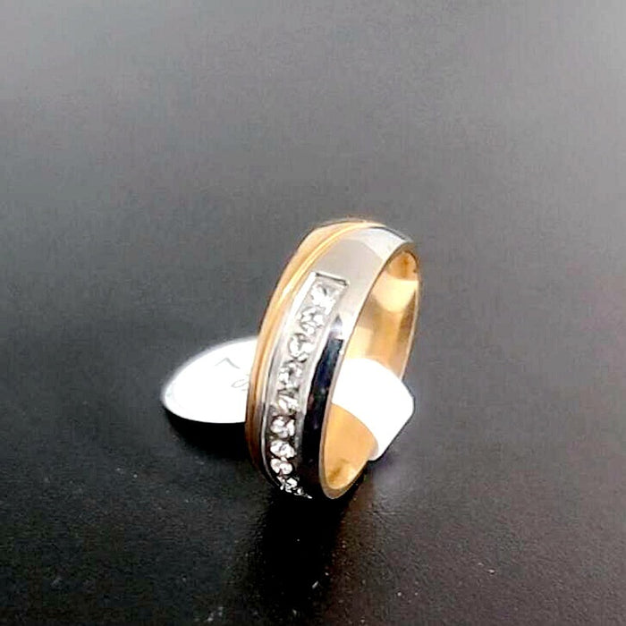 Vnox anneaux de mariage pour femmes hommes anniversaire