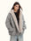 Manteau en Tricot Confortable "Mountain Carving"