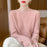 Women's turtleneck sweater