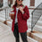 Veste Femme à Zip avec Poches - Couleur Unie