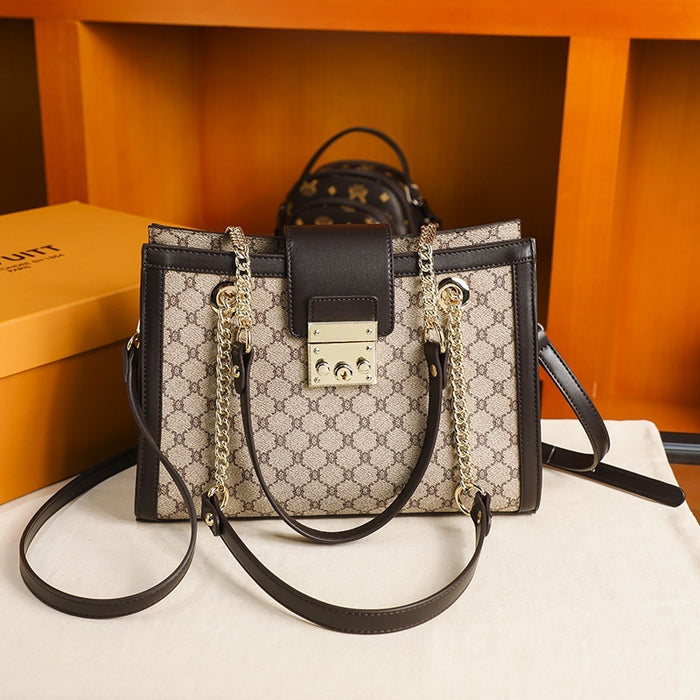 Sac à Main en Cuir Véritable pour Femme - Mode Élégante
