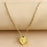 26 colliers avec pendentif lettre initiale anglaise pour femmes