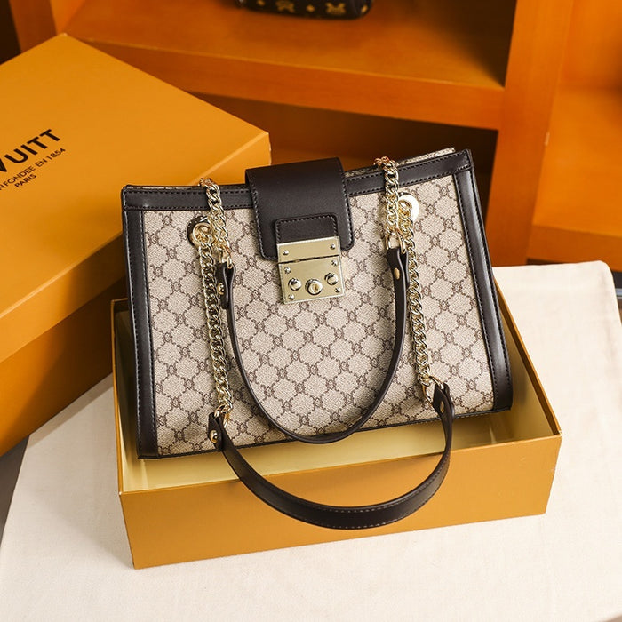 Sac à Main en Cuir Véritable pour Femme - Mode Élégante